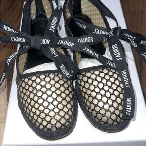 Dior mesh espadrille